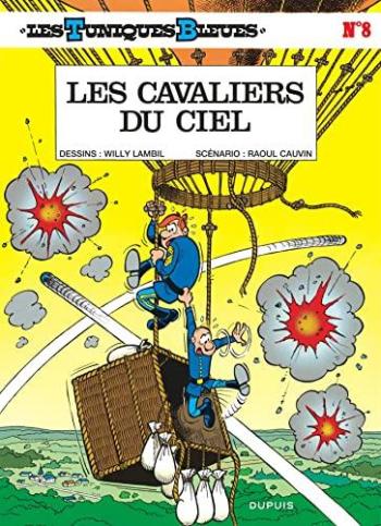 Couverture de l'album Les Tuniques bleues - 8. Les cavaliers du ciel