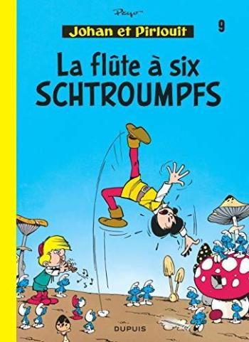 Couverture de l'album Johan et Pirlouit - 9. La flûte à six Schtroumpfs