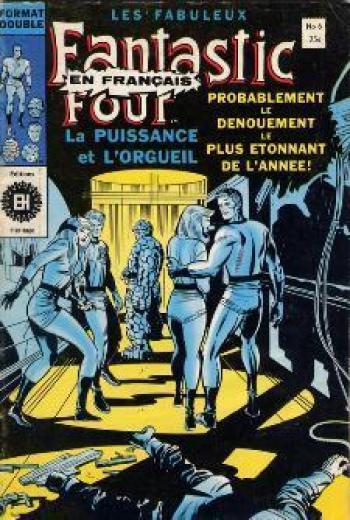 Couverture de l'album Fantastic Four (Héritage) - 6. La puissance et l'orgueil ! / Il était une maison !