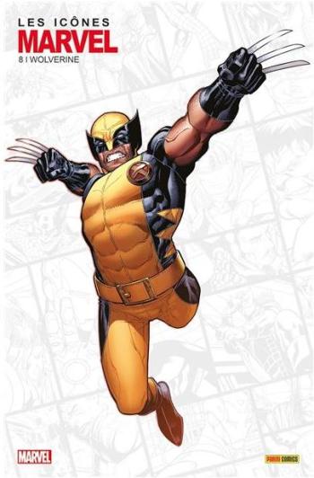 Couverture de l'album Les Icônes Marvel (Fascicule) - 8. Wolverine