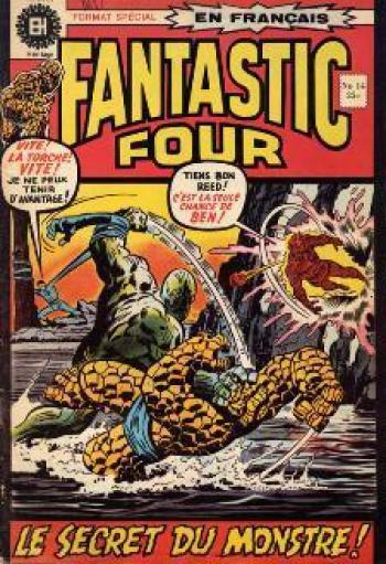 Couverture de l'album Fantastic Four (Héritage) - 14. Le secret du Monstre !