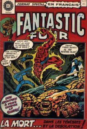 Couverture de l'album Fantastic Four (Héritage) - 17. La mort ... dans le s ténèbres et la désolation !