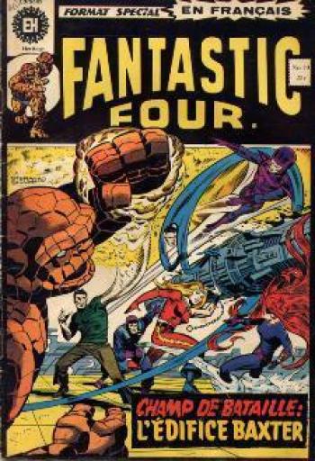 Couverture de l'album Fantastic Four (Héritage) - 19. Champ de bataille : l'immeuble Baxter