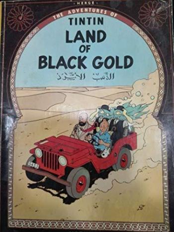 Couverture de l'album The Adventures of Tintin - 15. Land of Black Gold