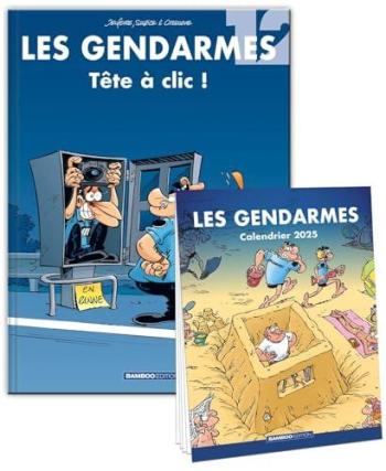 Couverture de l'album Les Gendarmes - 12. Tête à clic ! + calendrier 2025