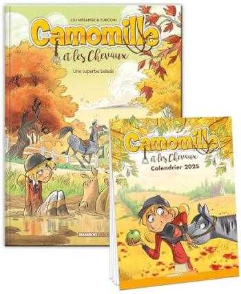 Couverture de l'album Camomille et les chevaux - 5. Une superbe balade + calendrier 2025