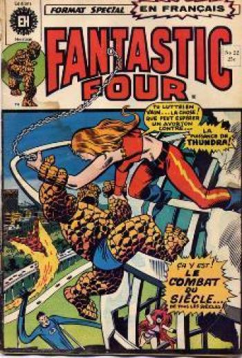 Couverture de l'album Fantastic Four (Héritage) - 22. Coup de tonnerre à l'aube