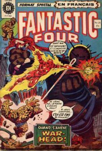 Couverture de l'album Fantastic Four (Héritage) - 26. Quand s'amène War-Head !