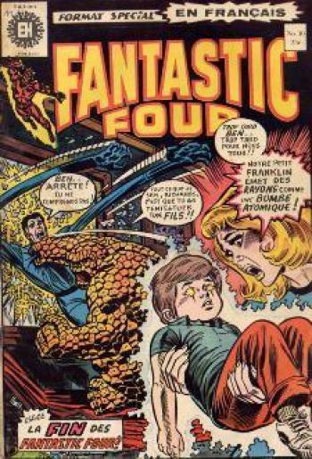 Couverture de l'album Fantastic Four (Héritage) - 30. Est-ce la fin des Fantastic Four ?