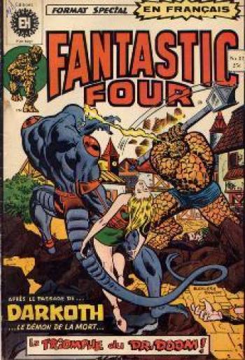 Couverture de l'album Fantastic Four (Héritage) - 32. Le triomphe du Dr. Doom !