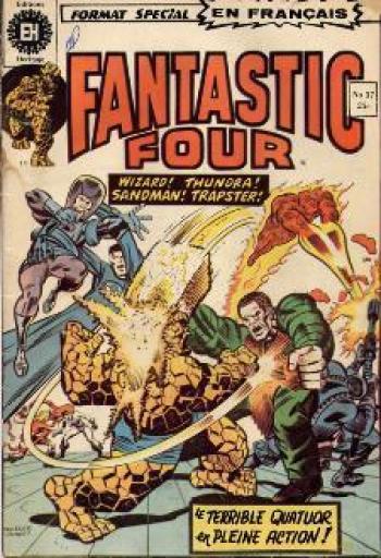 Couverture de l'album Fantastic Four (Héritage) - 37. Guerre au 36e étage