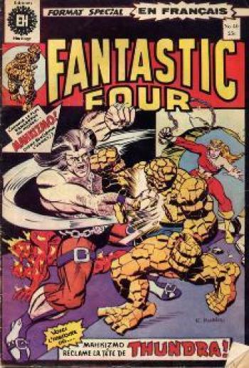 Couverture de l'album Fantastic Four (Héritage) - 40. Thundra et Lightning !