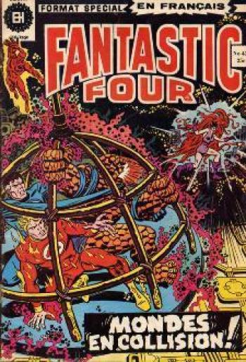 Couverture de l'album Fantastic Four (Héritage) - 42. Des mondes en collision !