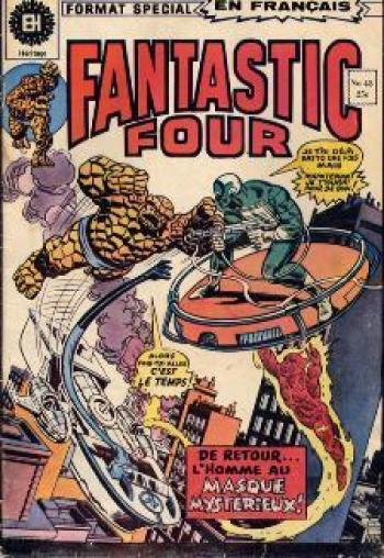 Couverture de l'album Fantastic Four (Héritage) - 43. L'homme au masque mystérieux