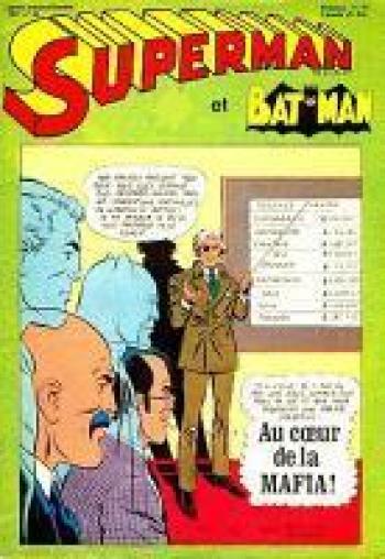 Couverture de l'album Superman et Batman (Sagédition) - 42. Au coeur de la Mafia !