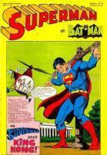 Couverture de l'album Superman et Batman (Sagédition) - 49. Le jour où Superman était King Kong !