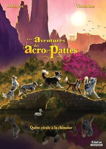 Couverture de l'album Les Aventures des Acro-pattes - 1. Quête virale à la chinoise