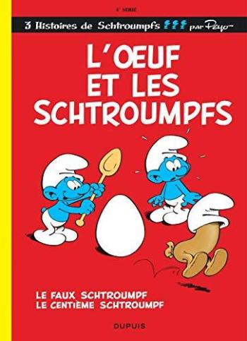 Couverture de l'album Les Schtroumpfs - 4. L'oeuf et les schtroumpfs