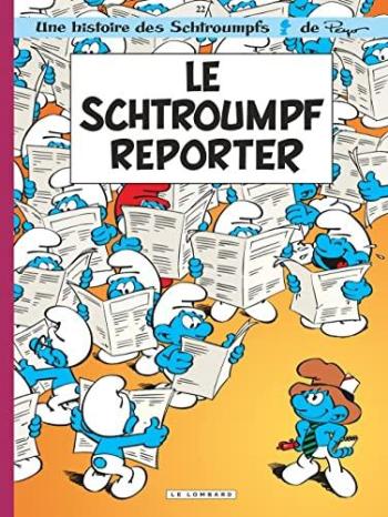 Couverture de l'album Les Schtroumpfs - 22. Le Schtroumpf reporter