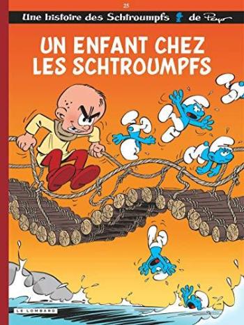 Couverture de l'album Les Schtroumpfs - 25. Un Enfant chez les Schtroumpfs