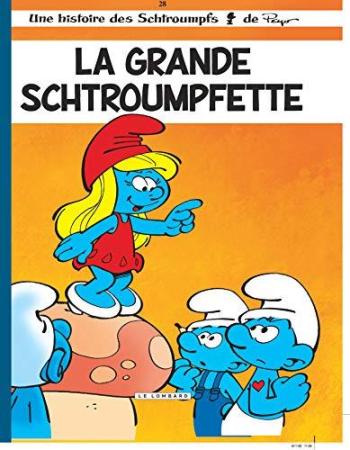 Couverture de l'album Les Schtroumpfs - 28. La Grande Schtroumpfette