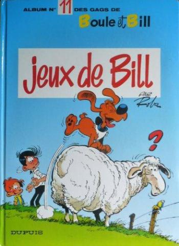 Couverture de l'album Boule & Bill - 11. Jeux de Bill