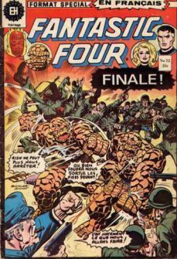 Couverture de l'album Fantastic Four (Héritage) - 52. Finale !