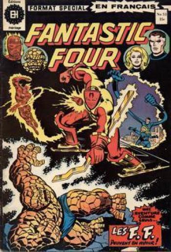 Couverture de l'album Fantastic Four (Héritage) - 53. Le syndrome du croisé !