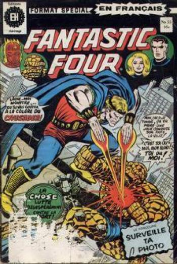 Couverture de l'album Fantastic Four (Héritage) - 55. Ben se trouve un copain !