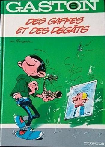 Couverture de l'album Gaston (Série dite classique) - 6. Des gaffes et des dégâts