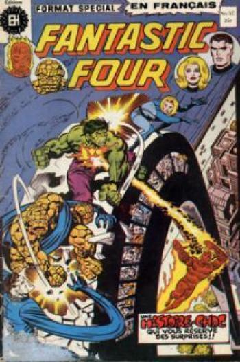 Couverture de l'album Fantastic Four (Héritage) - 57. Où sont partis tous les pouvoirs ?