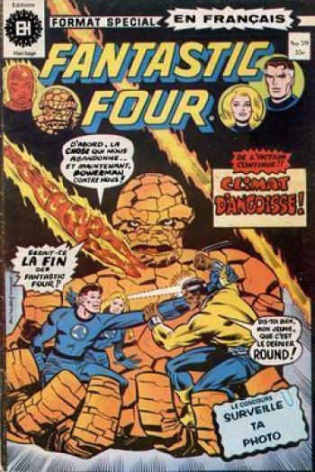 Couverture de l'album Fantastic Four (Héritage) - 59. Un firmament rempli de frayeur !