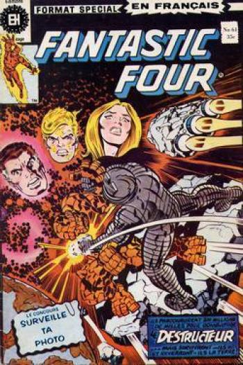 Couverture de l'album Fantastic Four (Héritage) - 61. Pleure, ô planète ensorcelée !