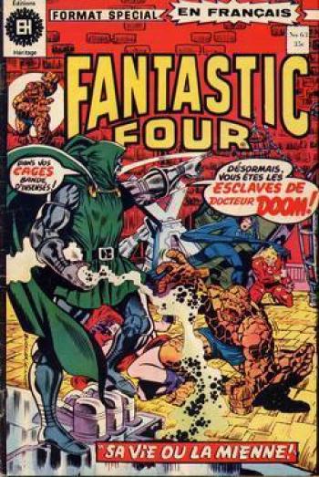 Couverture de l'album Fantastic Four (Héritage) - 63. Chasse aux étoiles !