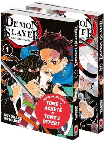 Couverture de l'album Demon Slayer - COF. Pack découverte T1 et T2