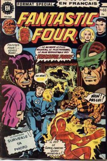 Couverture de l'album Fantastic Four (Héritage) - 66. Gare aux Frightfull Four !