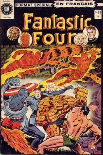 Couverture de l'album Fantastic Four (Héritage) - 67. Appelez mon meurtrier la Brute !