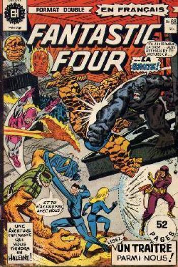 Couverture de l'album Fantastic Four (Héritage) - 68. Un Robinson Crusoé dans la zone négative !