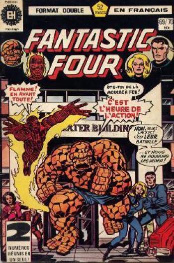 Couverture de l'album Fantastic Four (Héritage) - 69. 69/70 - Côte à côte avec ... Annihilus ??