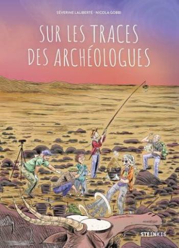 Couverture de l'album Sur les traces des archéologues (One-shot)