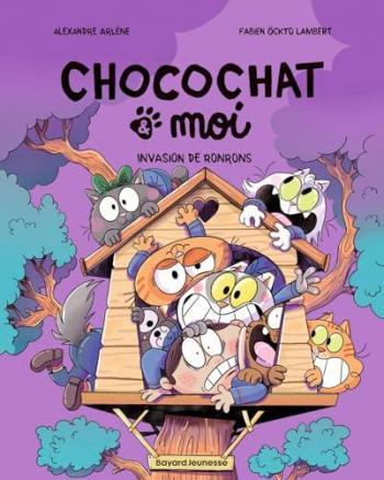 Couverture de l'album Chocochat & moi - 3. Invasion de ronrons !