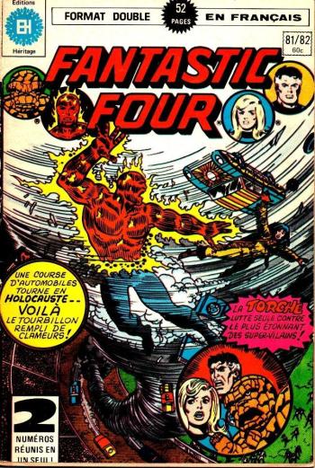 Couverture de l'album Fantastic Four (Héritage) - 81. 81/82 - Celui qui sème le vent .../ Le jour du démon de la mort !