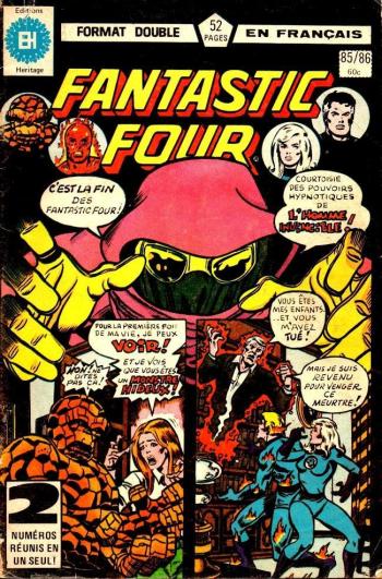 Couverture de l'album Fantastic Four (Héritage) - 85. 85/86 - Qui donc est l'homme invincible ? /Le retour percutant du Red Ghost !