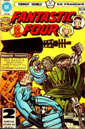 Couverture de l'album Fantastic Four (Héritage) - 89. 89/90 - Quand les Titans s'affrontent