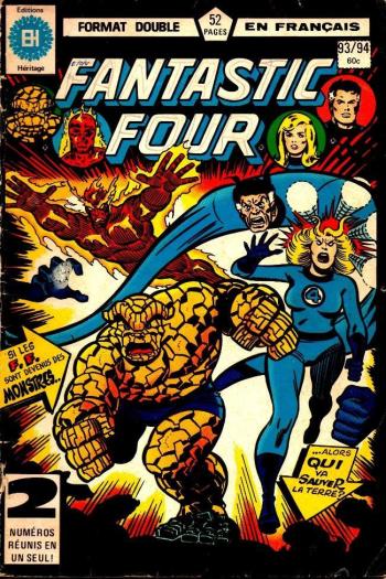 Couverture de l'album Fantastic Four (Héritage) - 93. 93/94 - Et un enfant les tuera / L'attaque d'Andromède