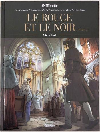 Couverture de l'album Les Grands Classiques de la littérature en BD (2022) - 39. Le rouge et le noir - Tome 2