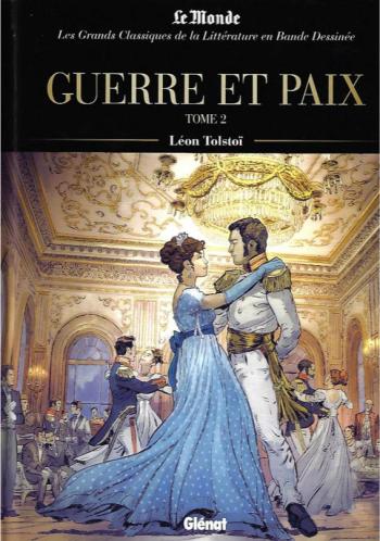 Couverture de l'album Les Grands Classiques de la littérature en BD (2022) - 35. Guerre et paix - Tome 2