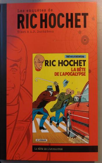 Couverture de l'album Ric Hochet - 51. La bête de l'apocalypse