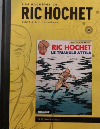 Couverture de l'album Ric Hochet - 45. Le triangle Attila