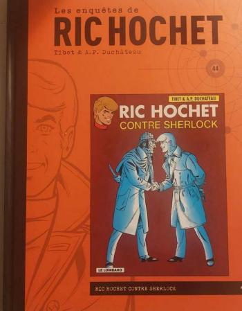 Couverture de l'album Ric Hochet - 44. Ric Hochet contre Sherlock